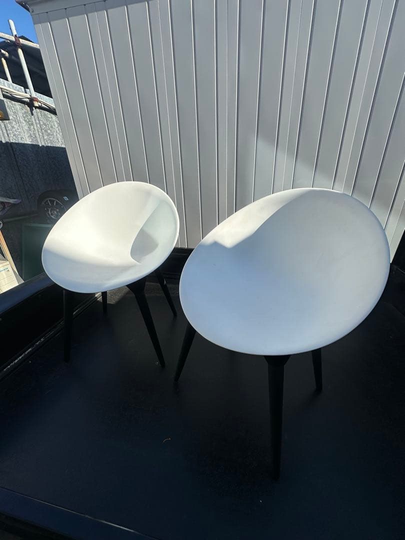 DIESEL Rock Chair ホワイト 2脚セット