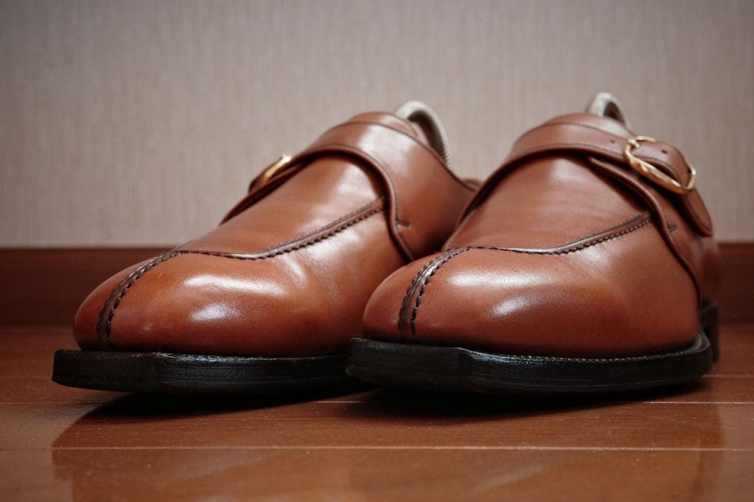 スコッチグレイン モンクストラップ　24.5