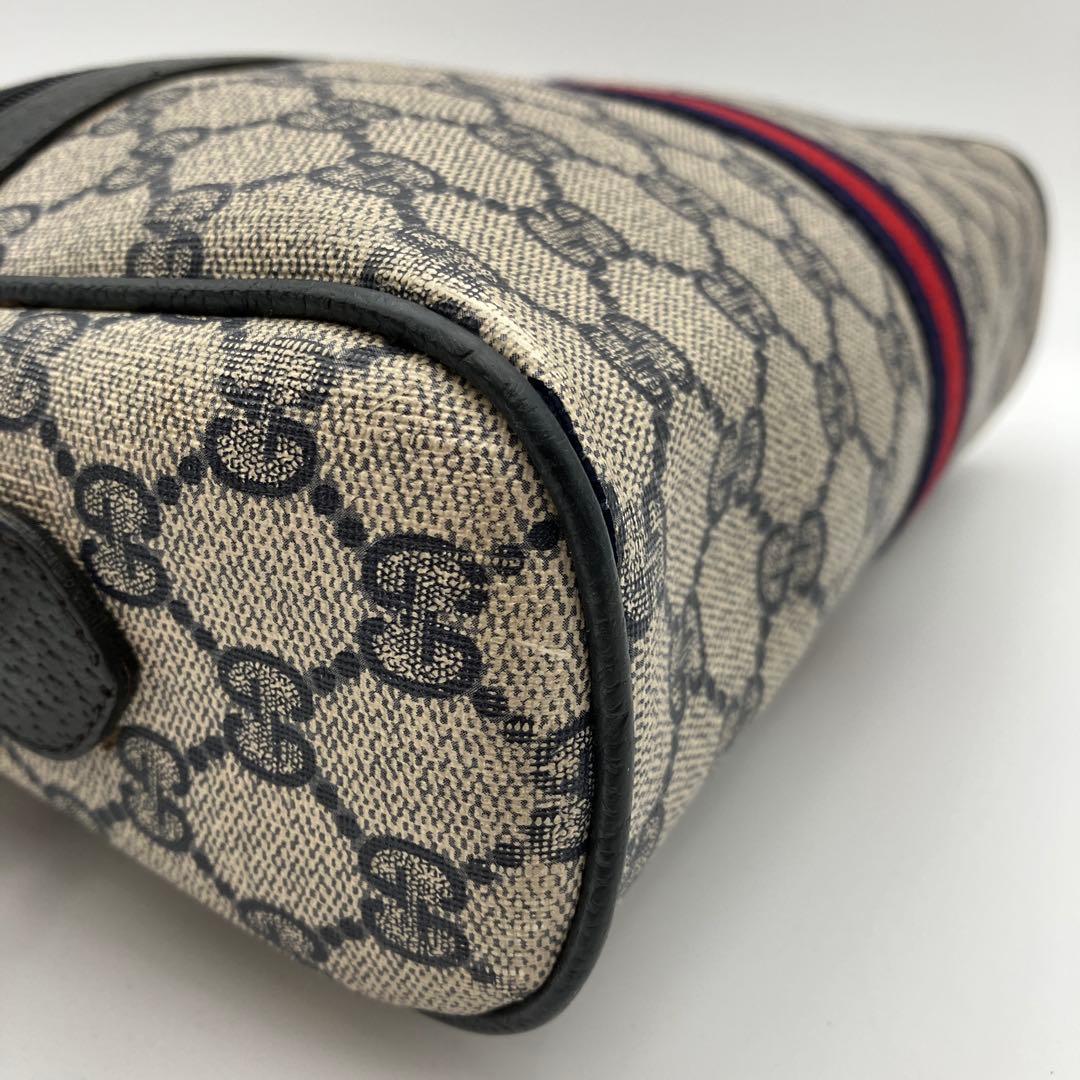 GUCCI　オールドグッチ　ショルダーバッグ　シェリーライン　PVC　5713