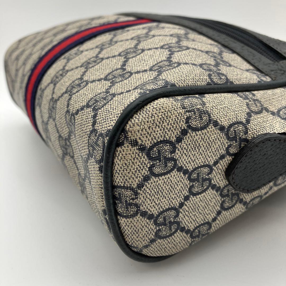 GUCCI　オールドグッチ　ショルダーバッグ　シェリーライン　PVC　5713