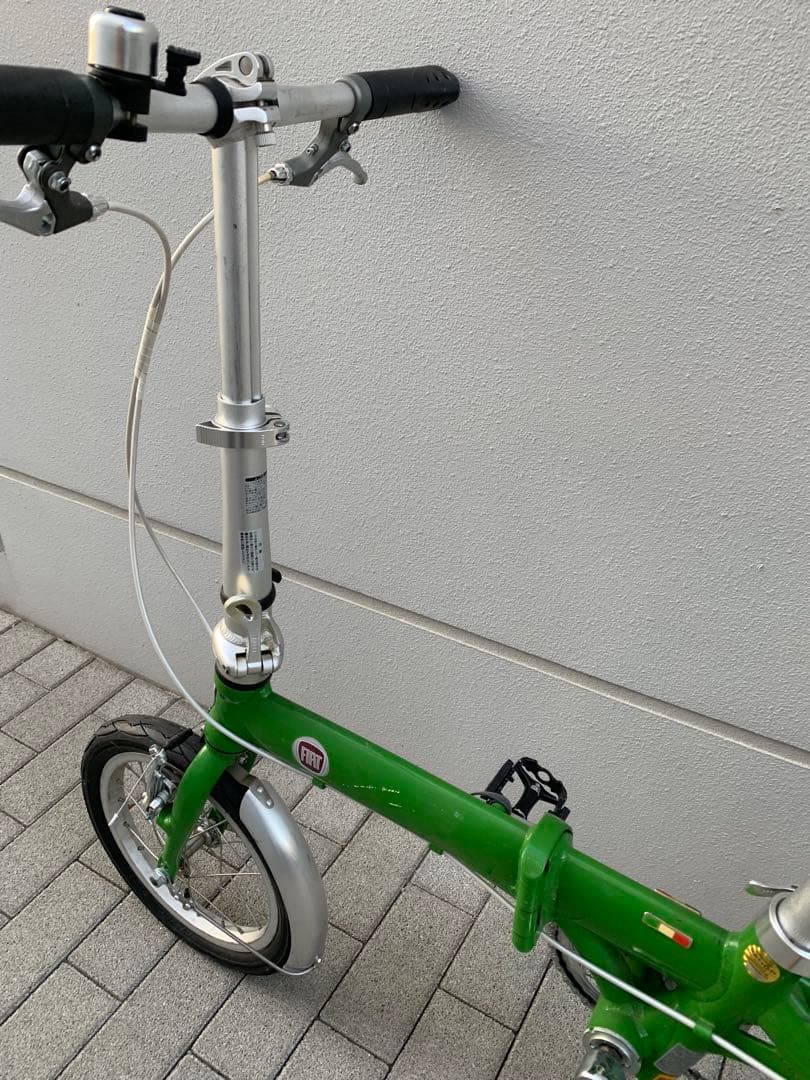 【東京近郊受渡し希望】FIAT 折りたたみ自転車 超軽量 状態良好 輪行袋付き