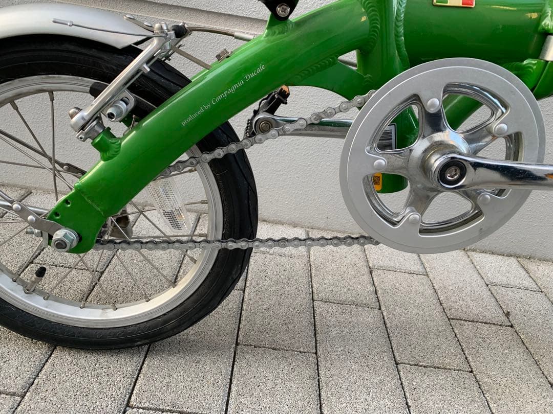 【東京近郊受渡し希望】FIAT 折りたたみ自転車 超軽量 状態良好 輪行袋付き