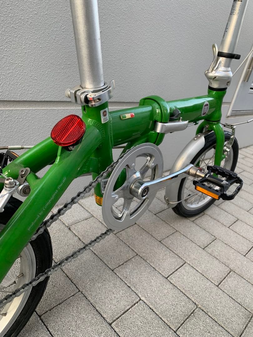 【東京近郊受渡し希望】FIAT 折りたたみ自転車 超軽量 状態良好 輪行袋付き