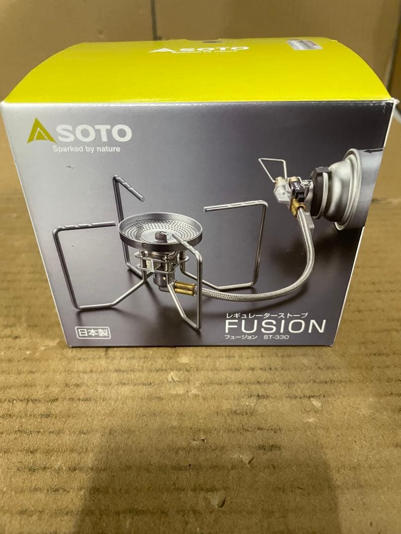 新品　ソト レギュレーターストーブ FUSION(フュージョン) ST-330