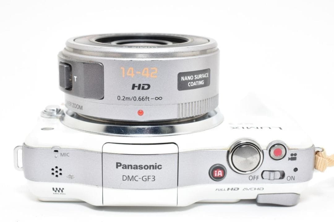 Panasonic LUMIX GF3 レンズキット ミラーレス一眼カメラ