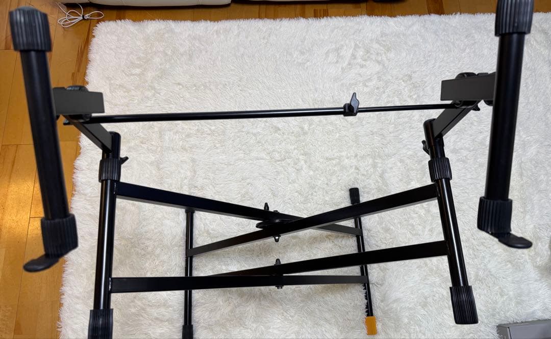 キーボードスタンド　ダブル X HERCULES KS120B 2段スタンド付