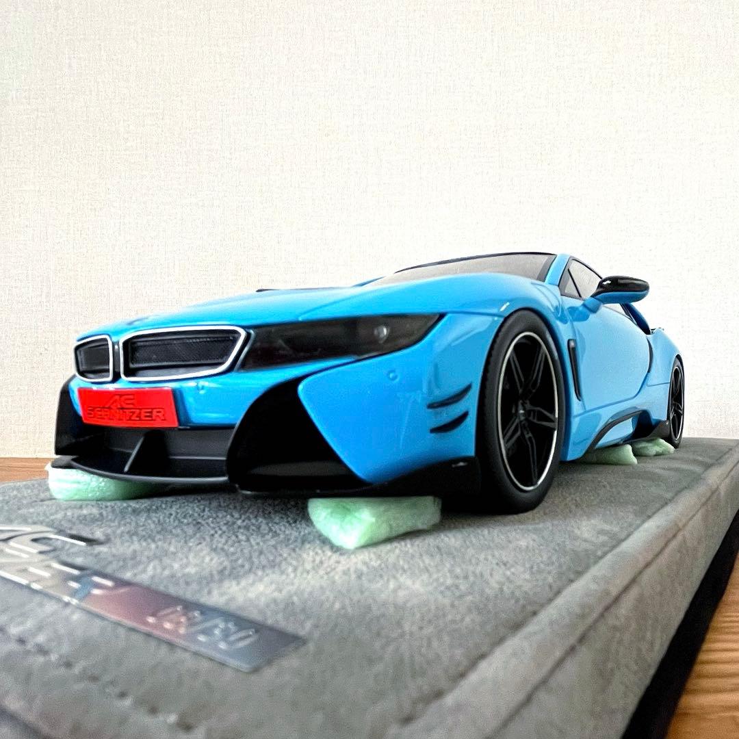 【ミニカー 美品 限定】1/18 BMW i8 AC Schnitzer