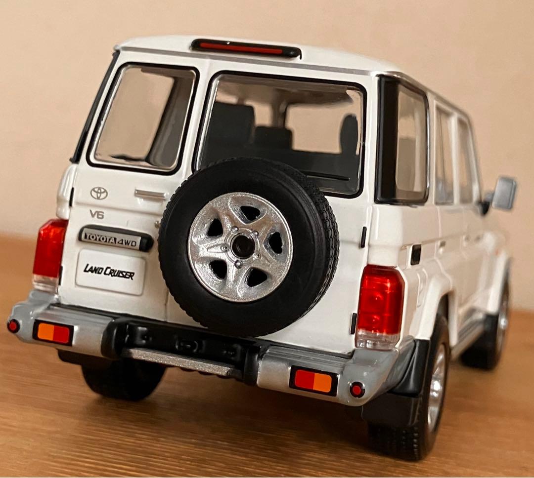 値下げ【非売品】 トヨタ　ランドクルーザー70 再販モデル　ミニカー 1/30