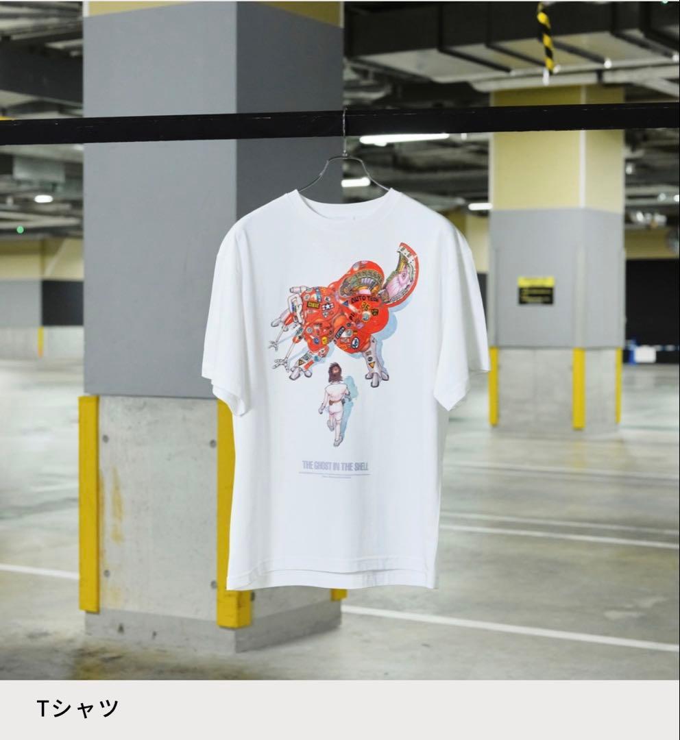 大友克洋 × 攻殻機動隊　Tシャツ　XLサイズ　ポストカード付き