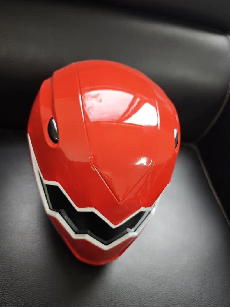 恐竜戦隊ジュウレンジャー アクレッドヘルメット 1:1 コスプレ 特撮 装着可能