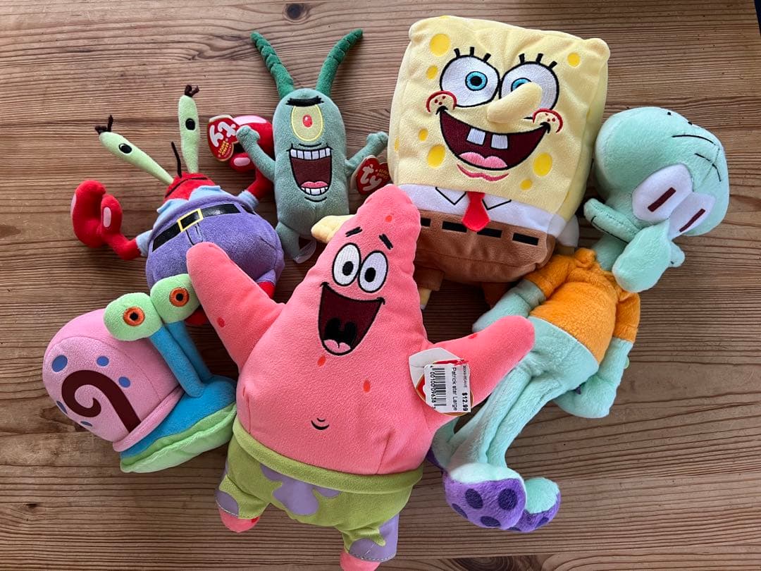 スポンジボブ　Ty ぬいぐるみ　ty