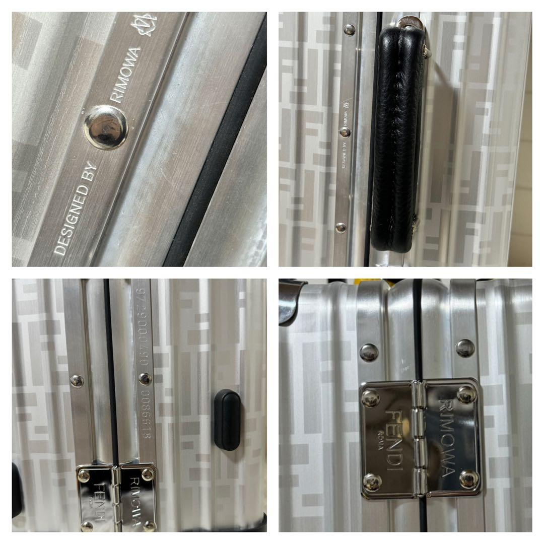 未使用✨RIMOWA×FENDI リモワ　フェンディ　コラボキャリーケース　４輪