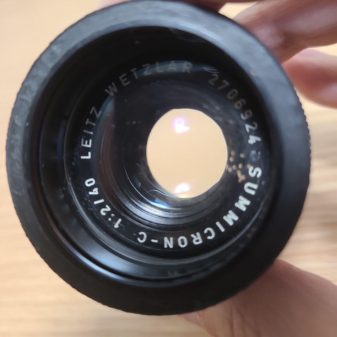 フィルムカメラ LEITZ WETZLAR Summicron 40mm f/2