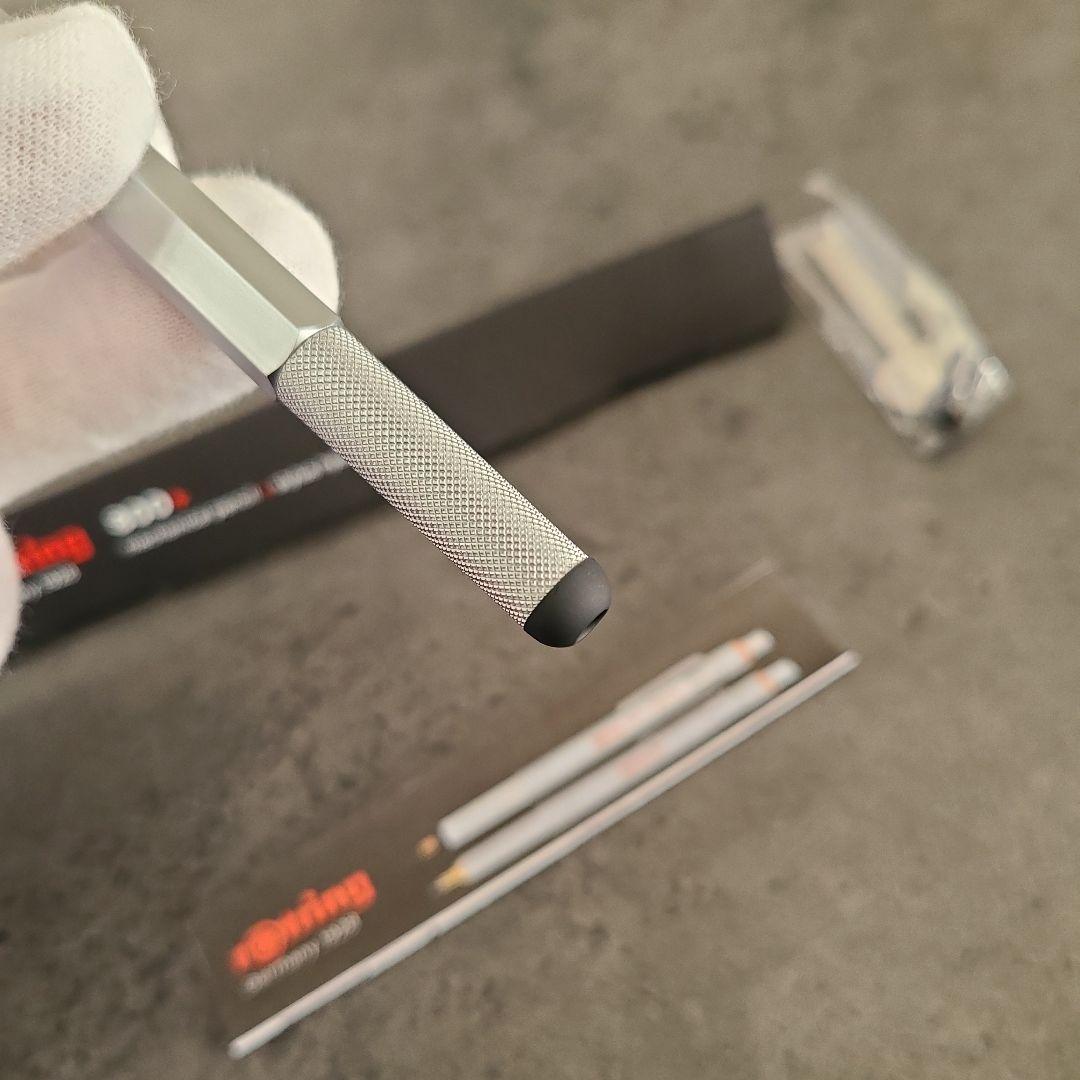 ロットリング　rotring 800+　廃盤超美品　 シルバー0.7