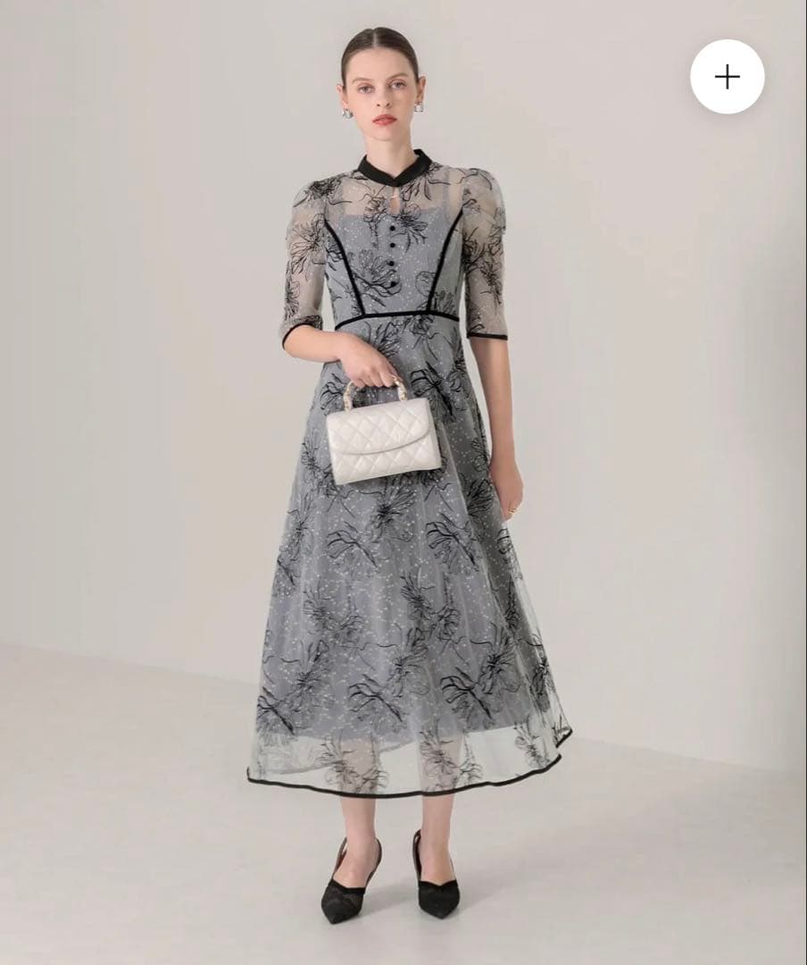 【美品値下げ】leja オケージョンドレス　ワンピースドレス　Sサイズ　結婚式