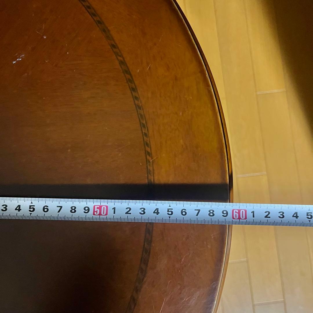 ヨーロピアン アンティーク風 丸テーブル ヴィンテージ 円卓 ラウンドテーブル