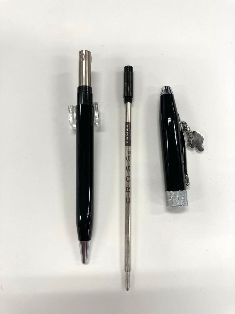 ディズニー　単色ボールペン　CROSS 未使用　黒　ブラック