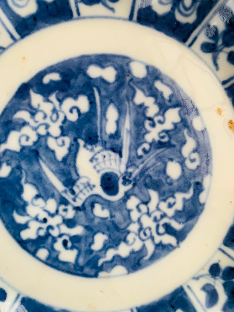 中国清時代早期染付お皿