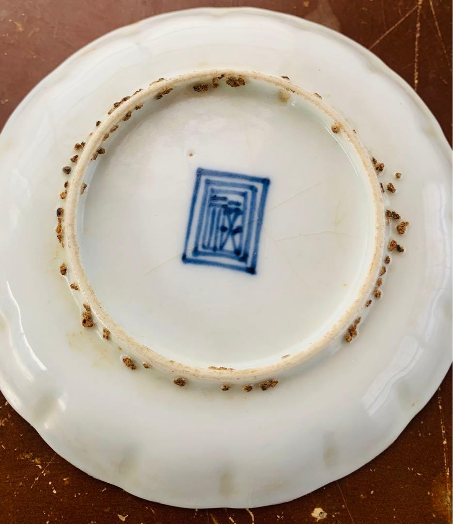 中国清時代早期染付お皿