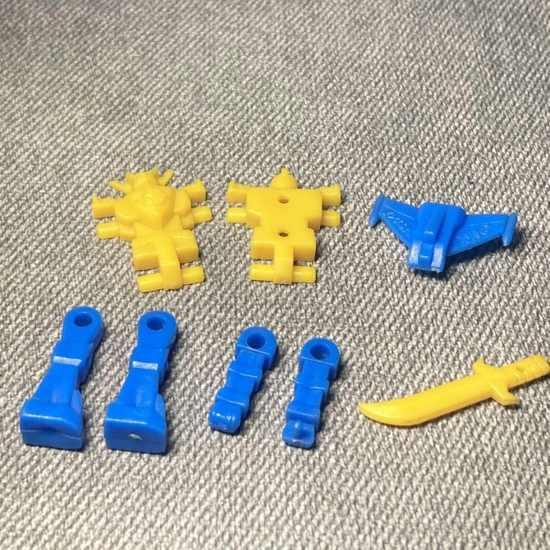 カバヤ 最強ロボ ダイオージャ 食玩 おまけ フィギュア 当時物 80年代 希少