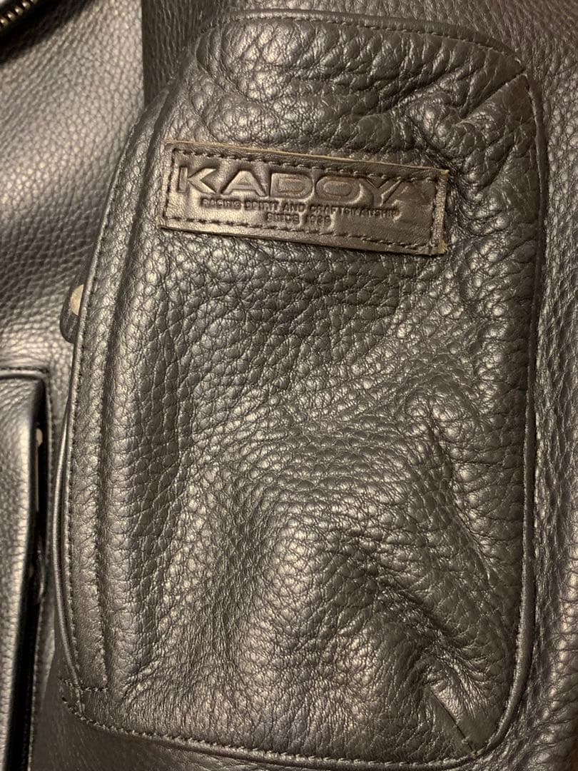 カドヤ　革ジャン　ライダース　KADOYA サイズM