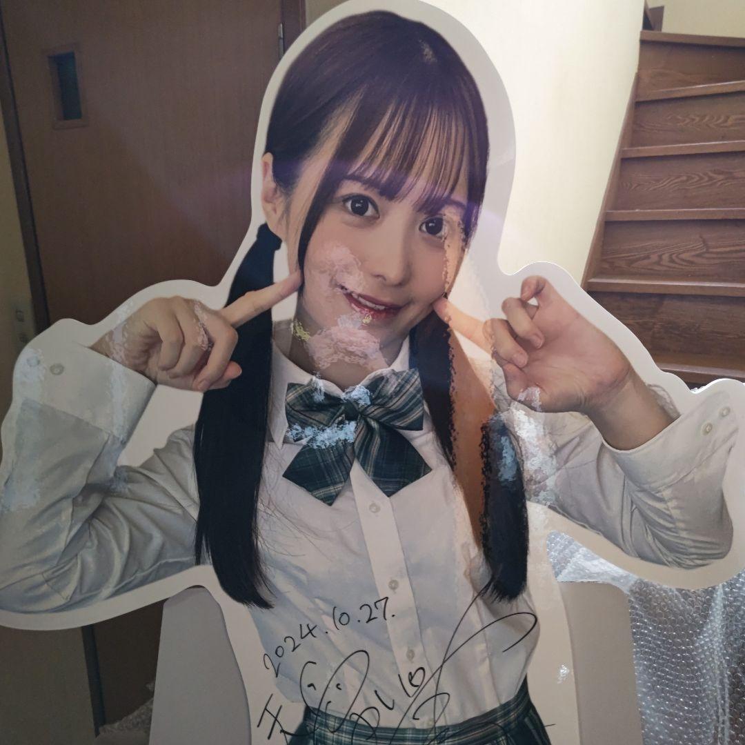 天馬ゆいさん 等身大パネル 直筆サイン入り