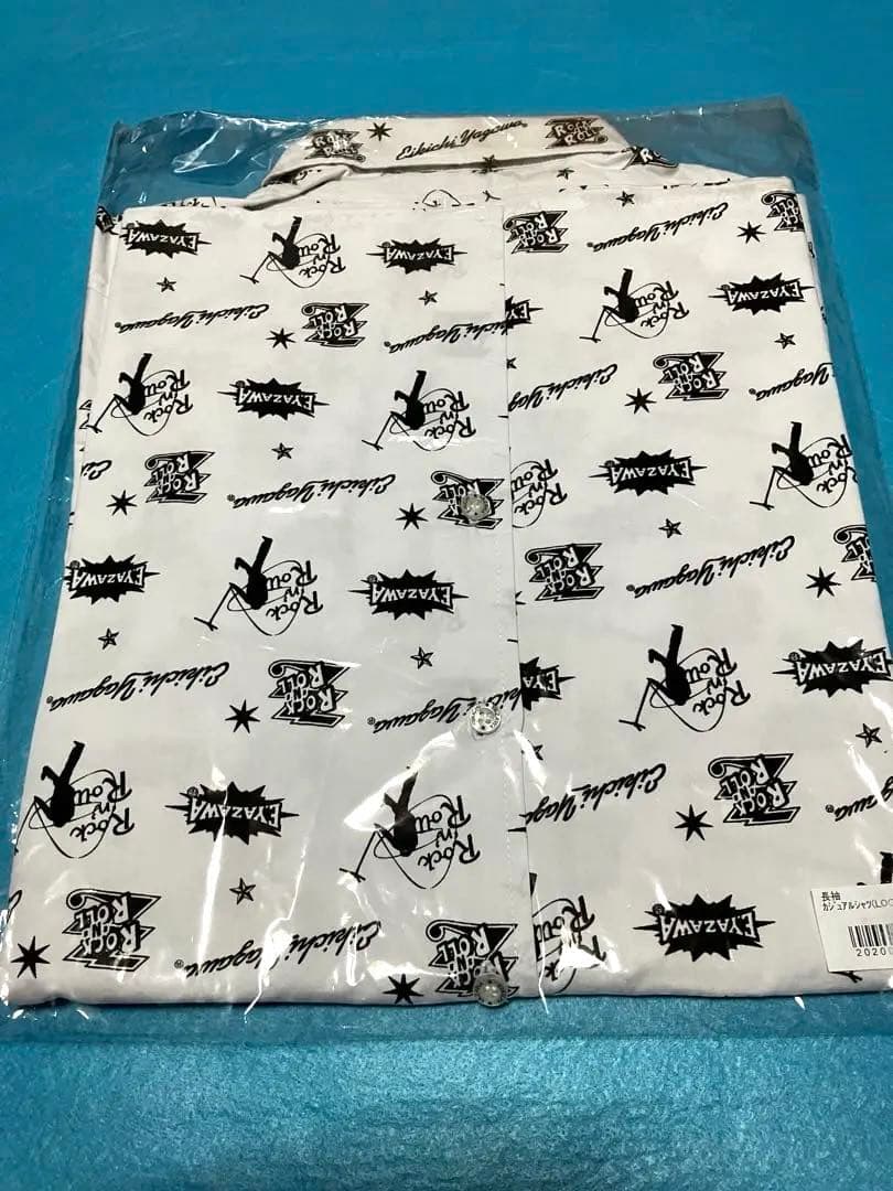 矢沢永吉★長袖カジュアルシャツ★Mサイズ★新品未開封品