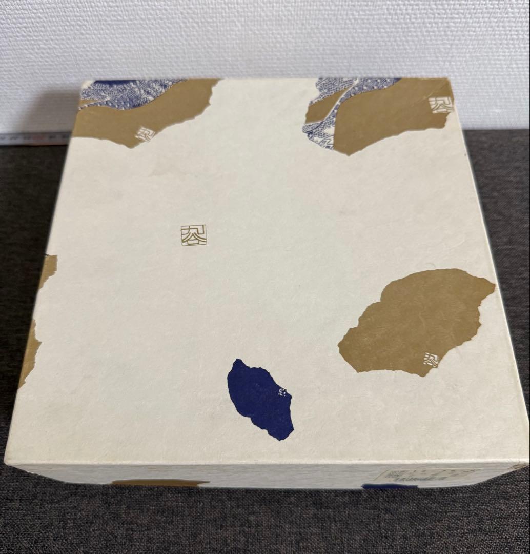 【新品・未使用】古九谷焼　小紋宝尽し　6.5号鉢