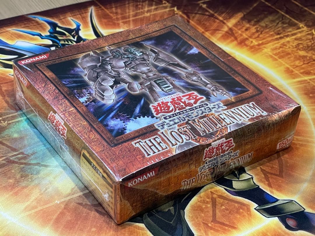 遊戯王　THE LOST MILLENNIUM シュリンク付き未開封ボックス