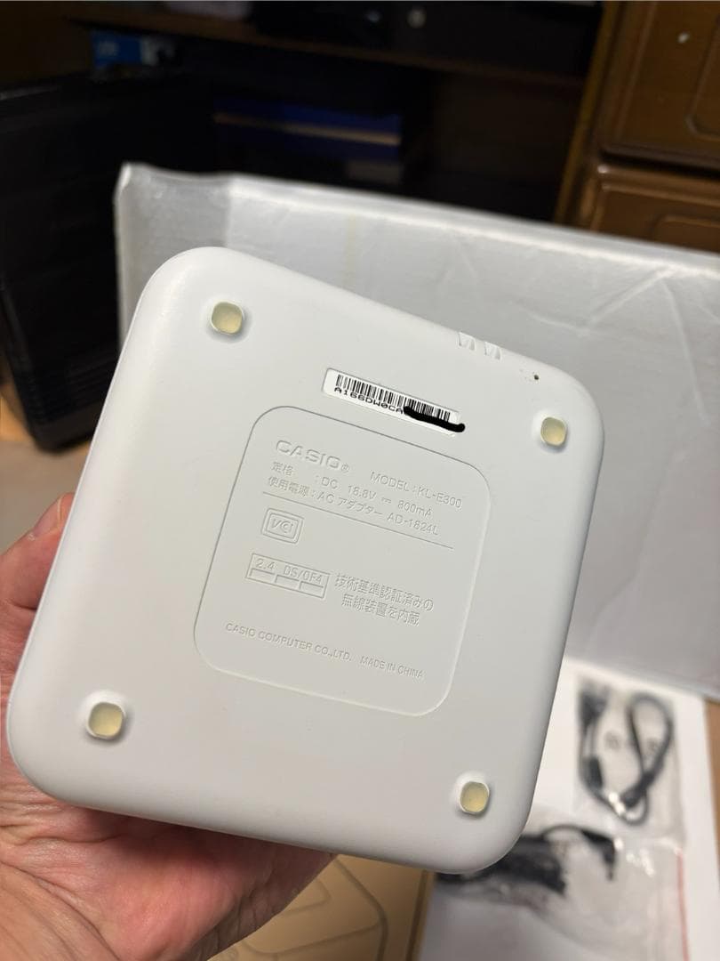 カシオ ラベルライター ネームランドBIZ PC&スマホ KL-E300綺麗