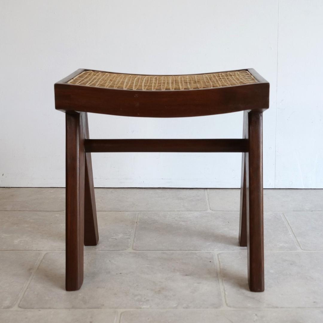 Pierre Jeanneret STOOL ラタン張り リプロダクト