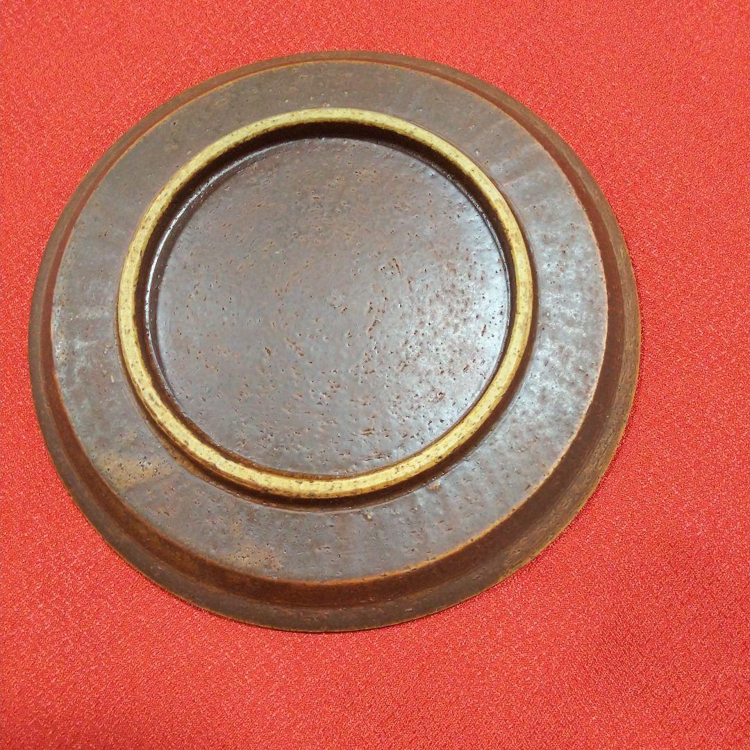 茶道具 九谷焼　古九谷 吸坂手 鷺図丸皿 CD