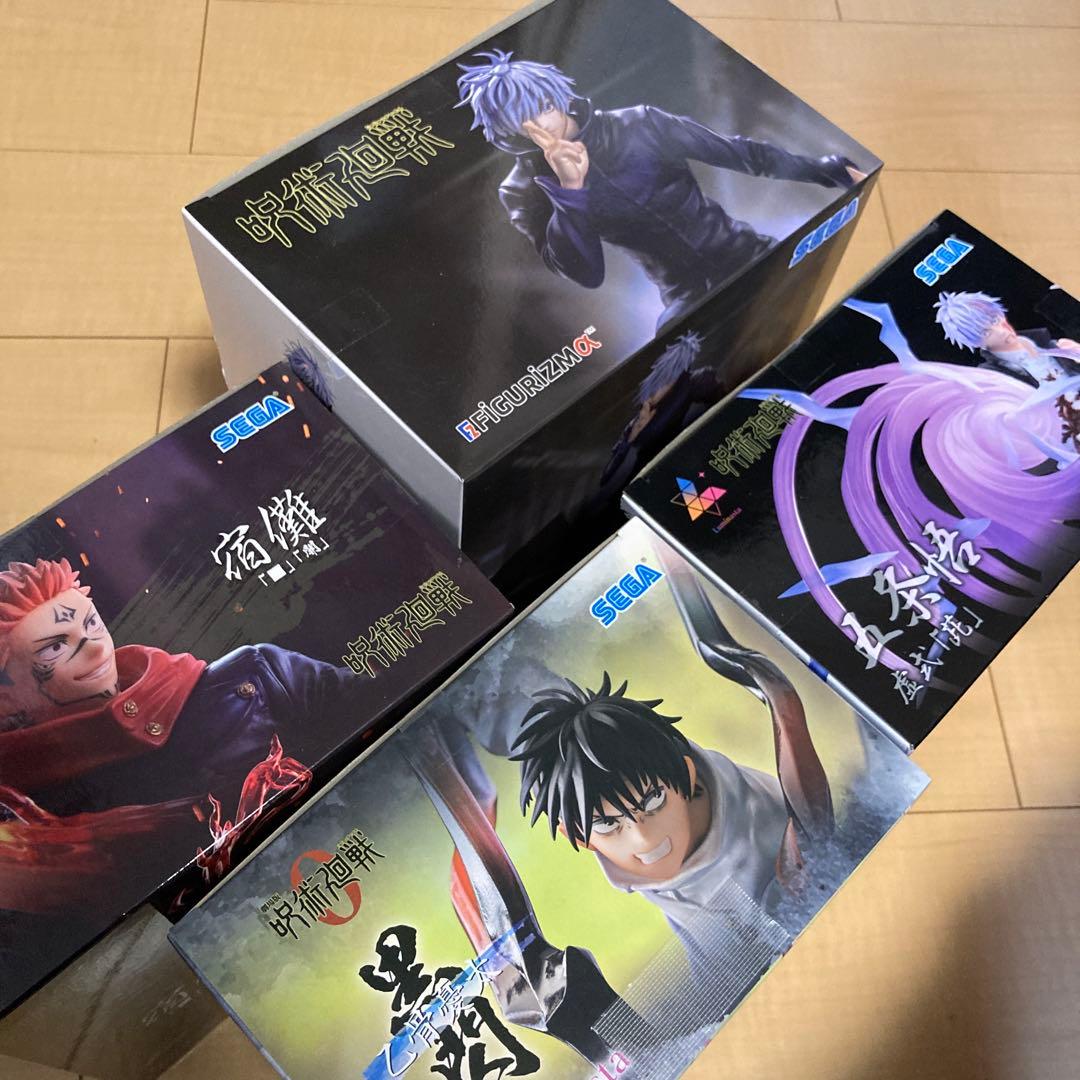 呪術廻戦 フィギュア Luminasta 五条 宿儺 乙骨 セット