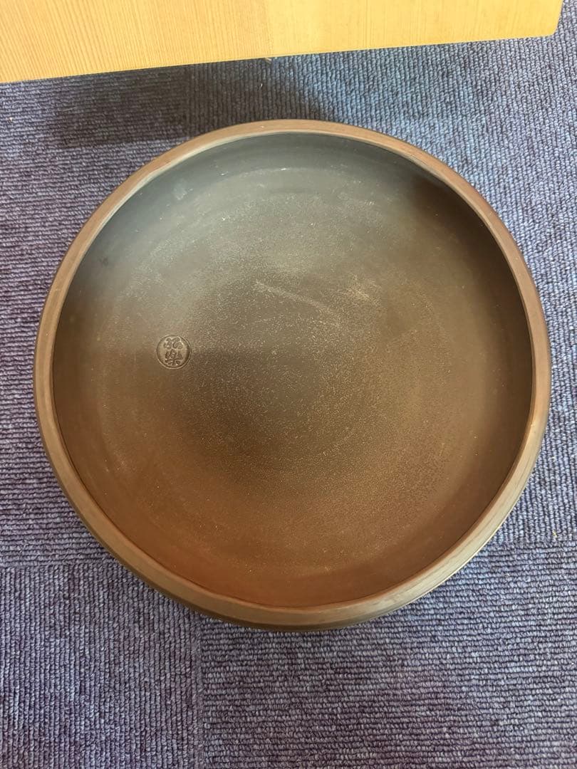 1970 佐々木昭楽　灰器　焼〆　茶道　表千家　未使用