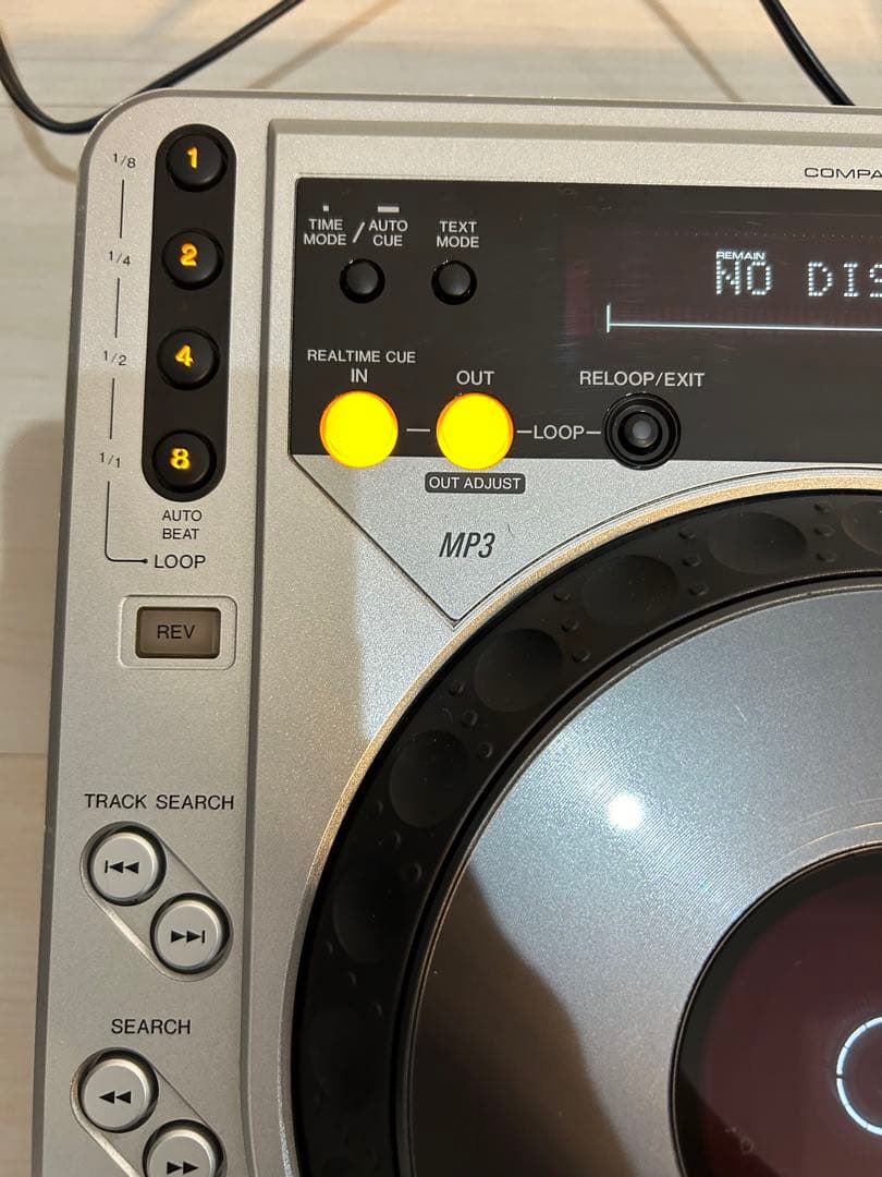 【美品】Pioneer CDJ-800MK2 シルバー パイオニア