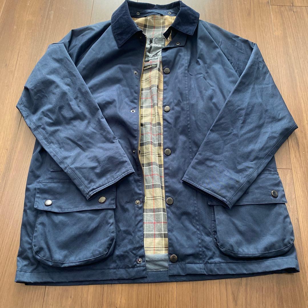 ま*る様 Barbour Lightweight Beaufort M ネイビー