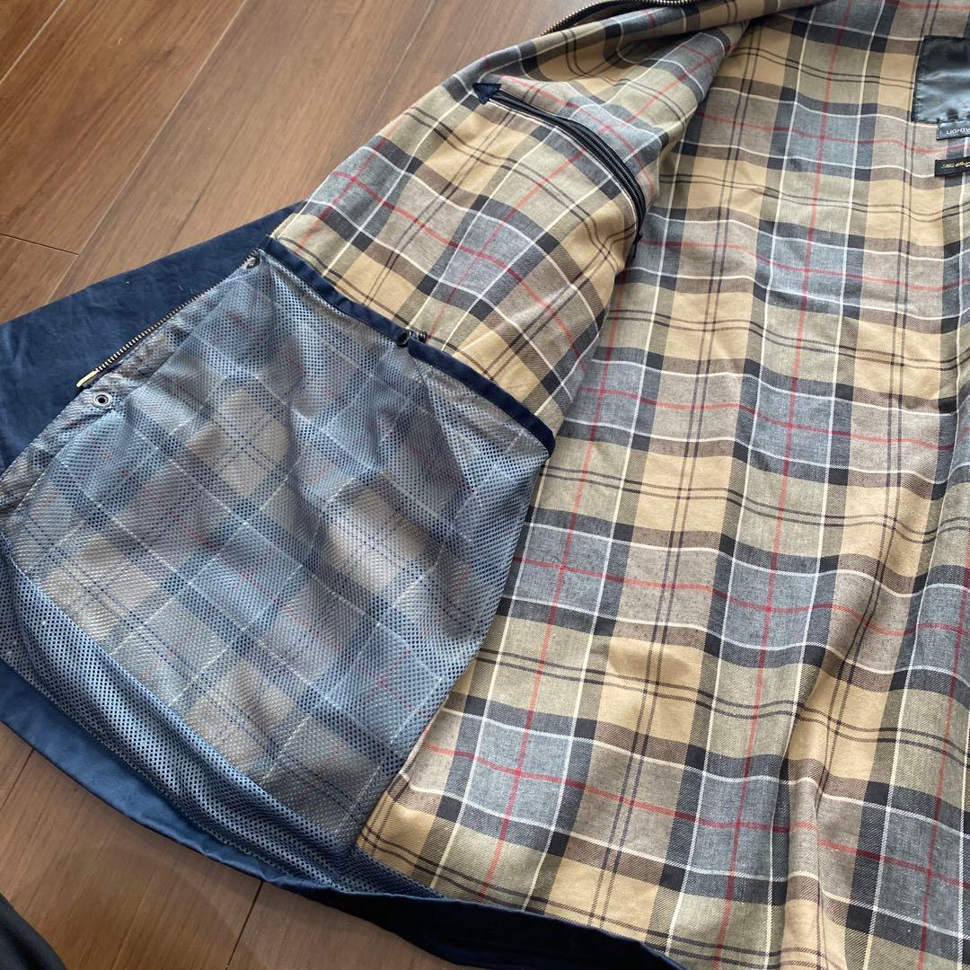 ま*る様 Barbour Lightweight Beaufort M ネイビー