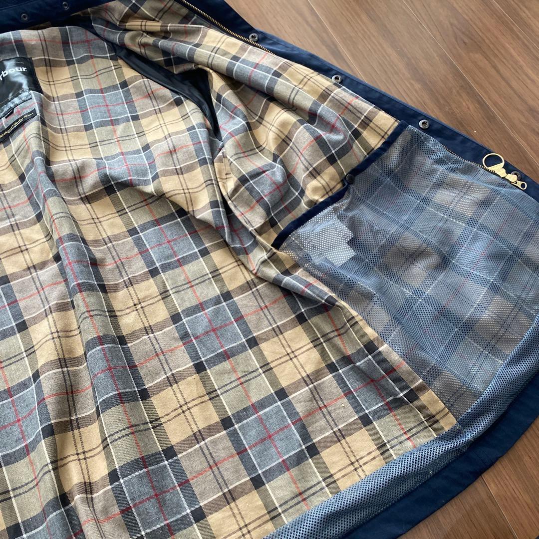 ま*る様 Barbour Lightweight Beaufort M ネイビー
