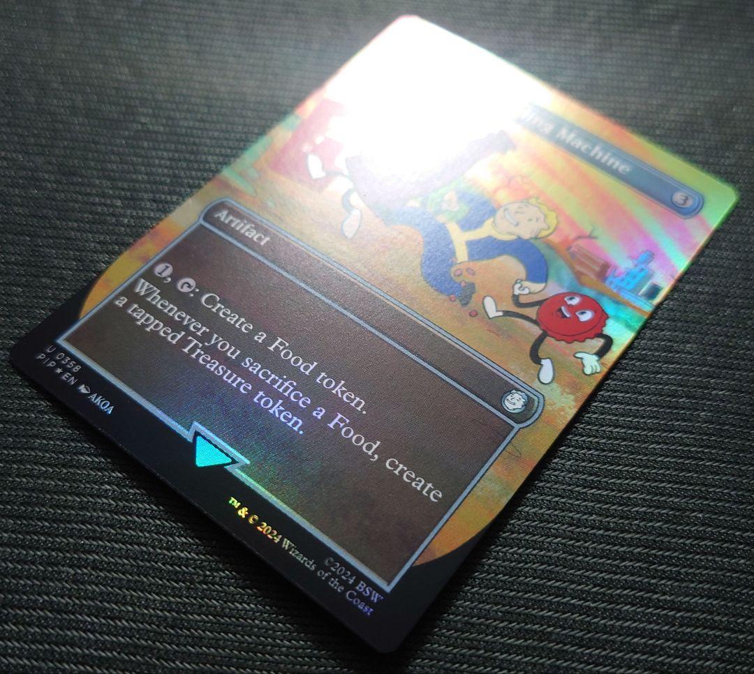 mtg 高騰中 稀少 ヌカコーラ自動販売機 ボーダーレス 英語 FOIL pip
