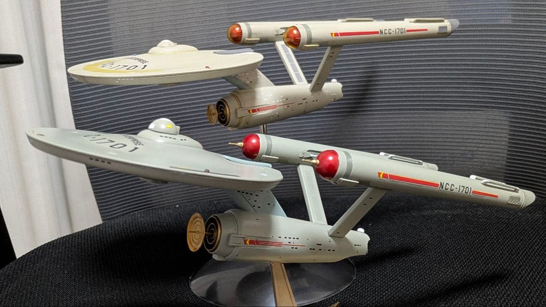 スタートレック　NCC-1701 エンタープライズ　TOS版とパイロット版