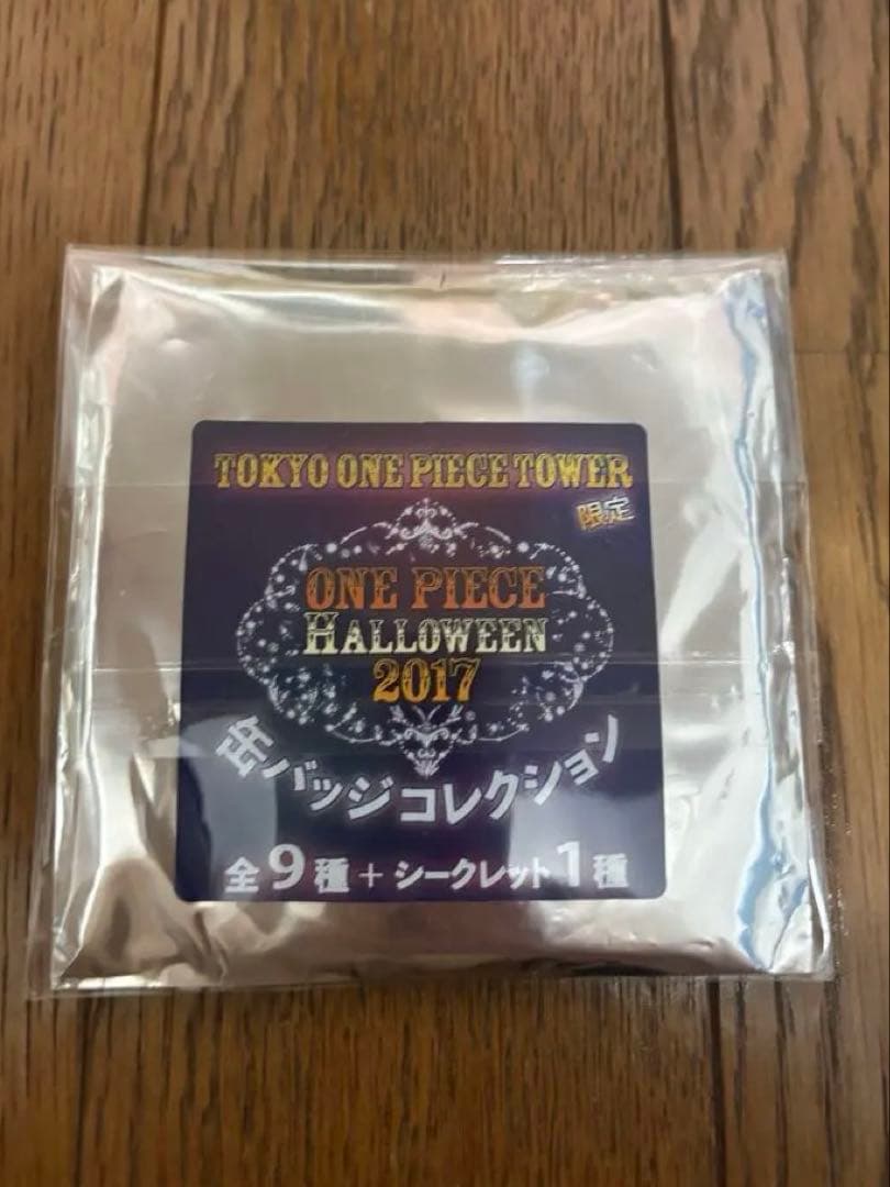 ONE PIECE ハロウィン　缶バッジ サンジ　東京ワンピースタワー