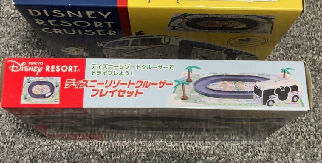 【新品未使用品】ディズニーリゾートクルーザープレイセット　モータートミカ 2代目