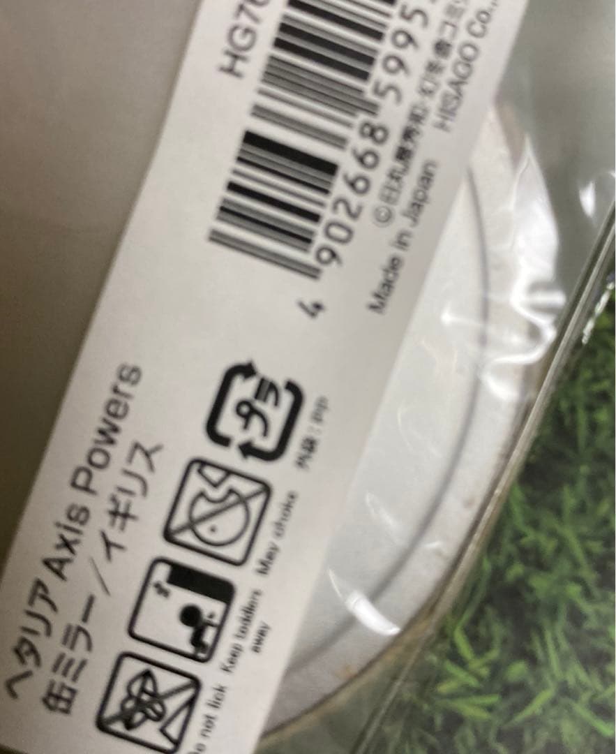 ヘタリア 缶ミラー Axis Powers イギリス 原作絵