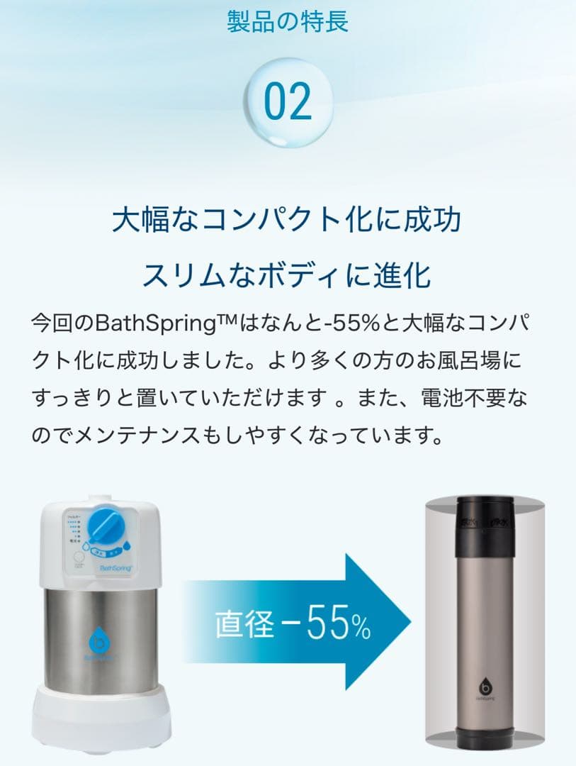 Amway 新型 BathSpring バス浄水器 マイクロナノバブル シャワー