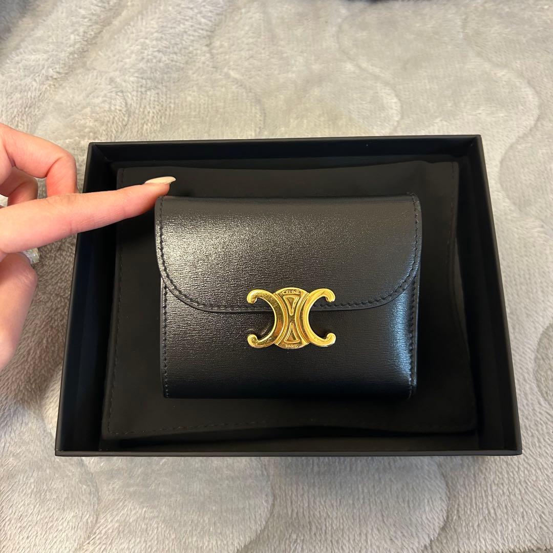 CELINE スモール フラップウォレット トリオンフ 財布