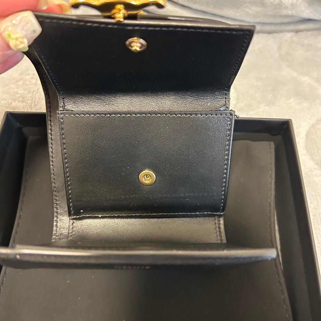CELINE スモール フラップウォレット トリオンフ 財布