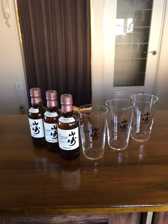 山崎180ml×3 山崎グラス×3