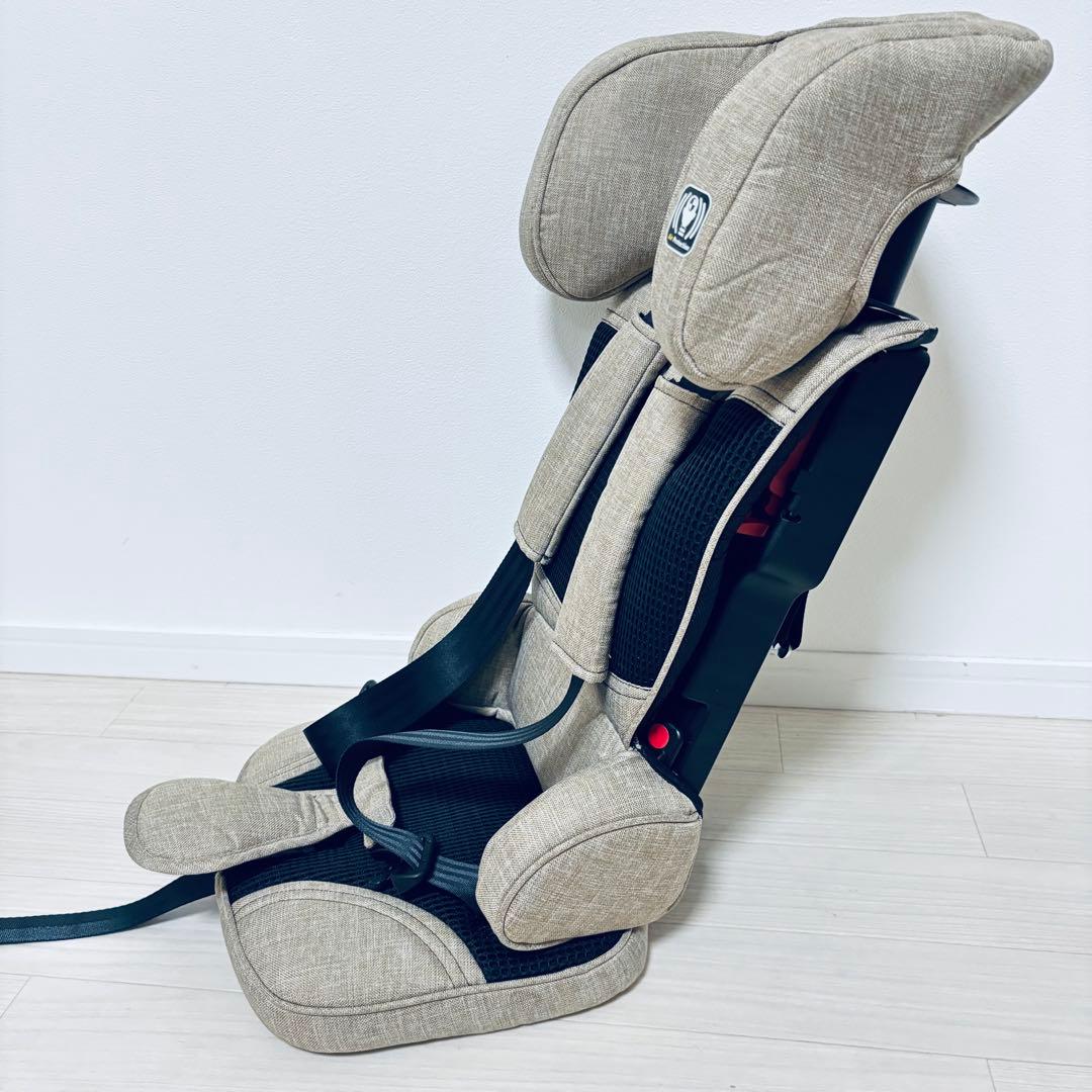 日本育児　トラベルベストEVO サンドベージュ　ジュニアシート　1〜4歳　極美品