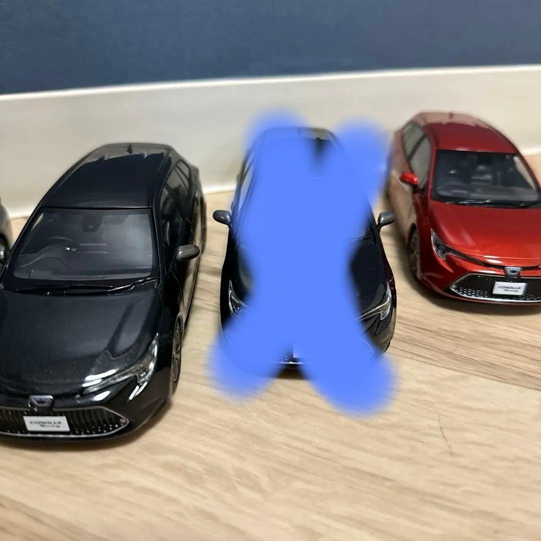 カローラツーリング　色見本　ミニカー