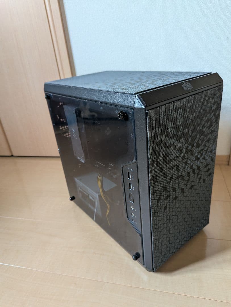 自作PC Ryzen5 1600・RX5500XT・DDR4 32GBミニタワー